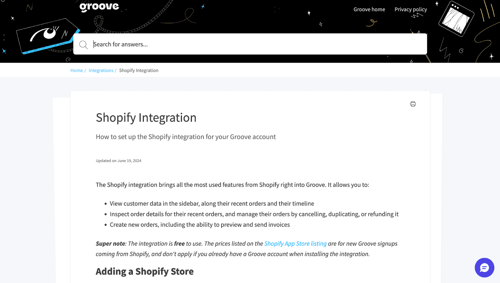 At Groove, we leverage our own Knowledge Base to provide a self-service resource for our customers through setting up their inbox.