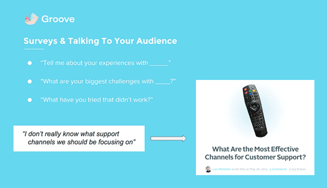 How instead of explanations