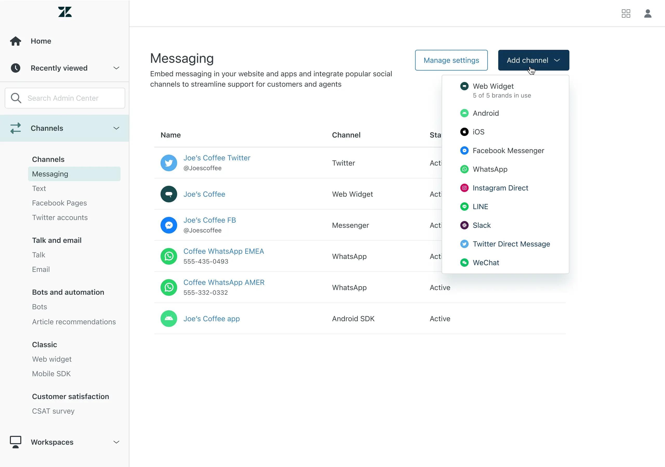 Zendesk presents a comprehensive help desk ticketing system, with plenty of AI features to scale operations as your business grows.