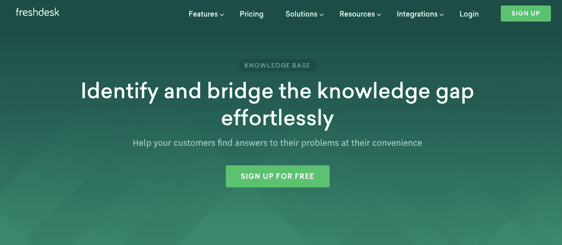 freshdesk knowledge base software