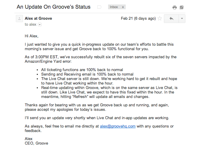 Cheerleading For Customers