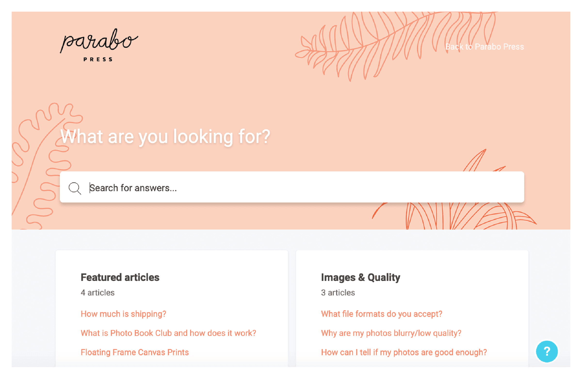 e-commerce store knowledge base