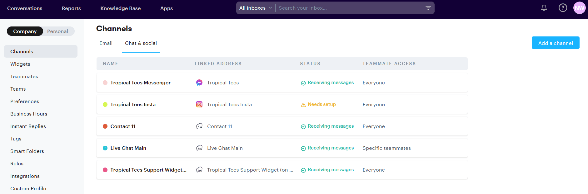 Groove we connect it to various channels to deliver on consistent omnichannel support with AI.