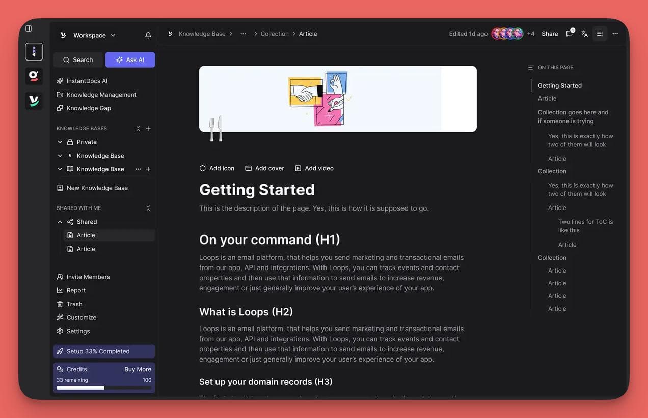 best-ai-tools-for-customer-support-instantdocs-knowledge-base