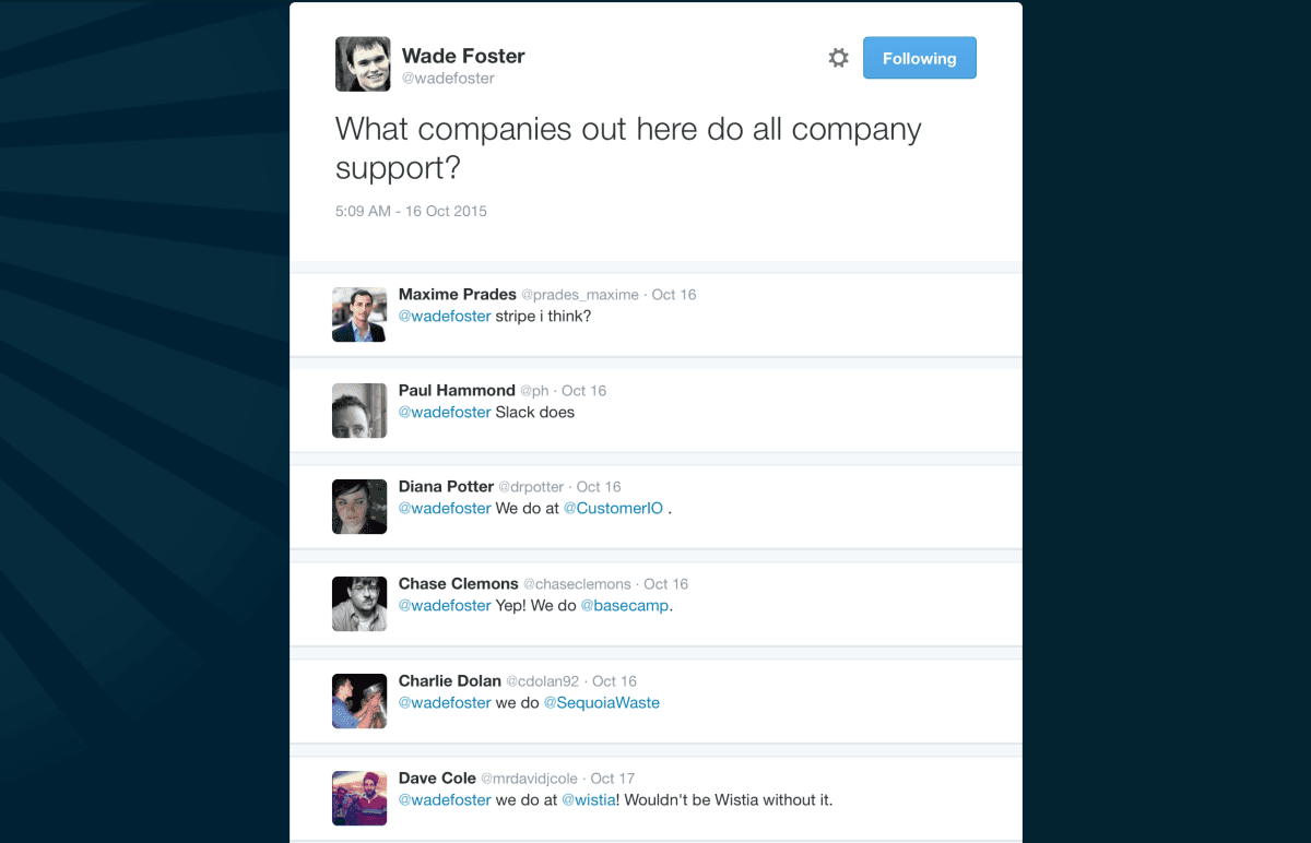 Source: https://zapier.com/learn/customer-support/everyone-on-support/