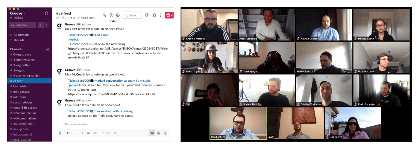 remote customer support tip 3 use messaging and video calling apps