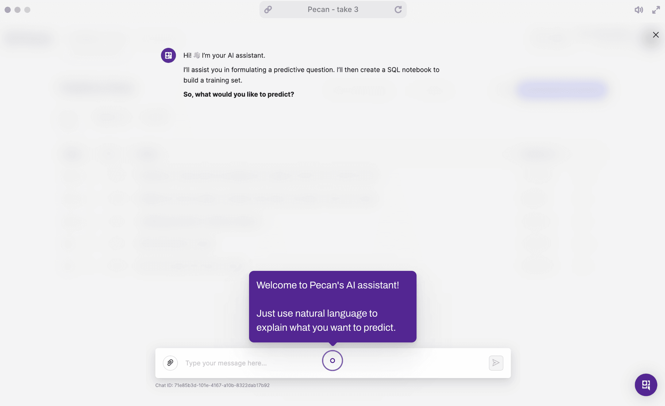Pecan AI which can generate predictive models to provide insight into customer needs.